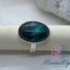 Bague collection "kopan" ovale en Chrysocolle