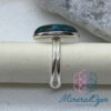 Bague collection "kopan" ovale en Chrysocolle – Image 2