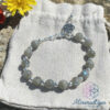 Bracelet collection "Gaya" en Labradorite
