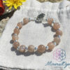 Bracelet collection "Gaya" en pierre du Soleil