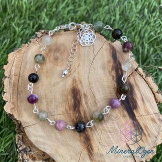 Bracelet collection "Mayapur" en Tourmaline