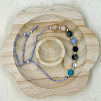 Bracelet Chemin de Vie sur fil de soie